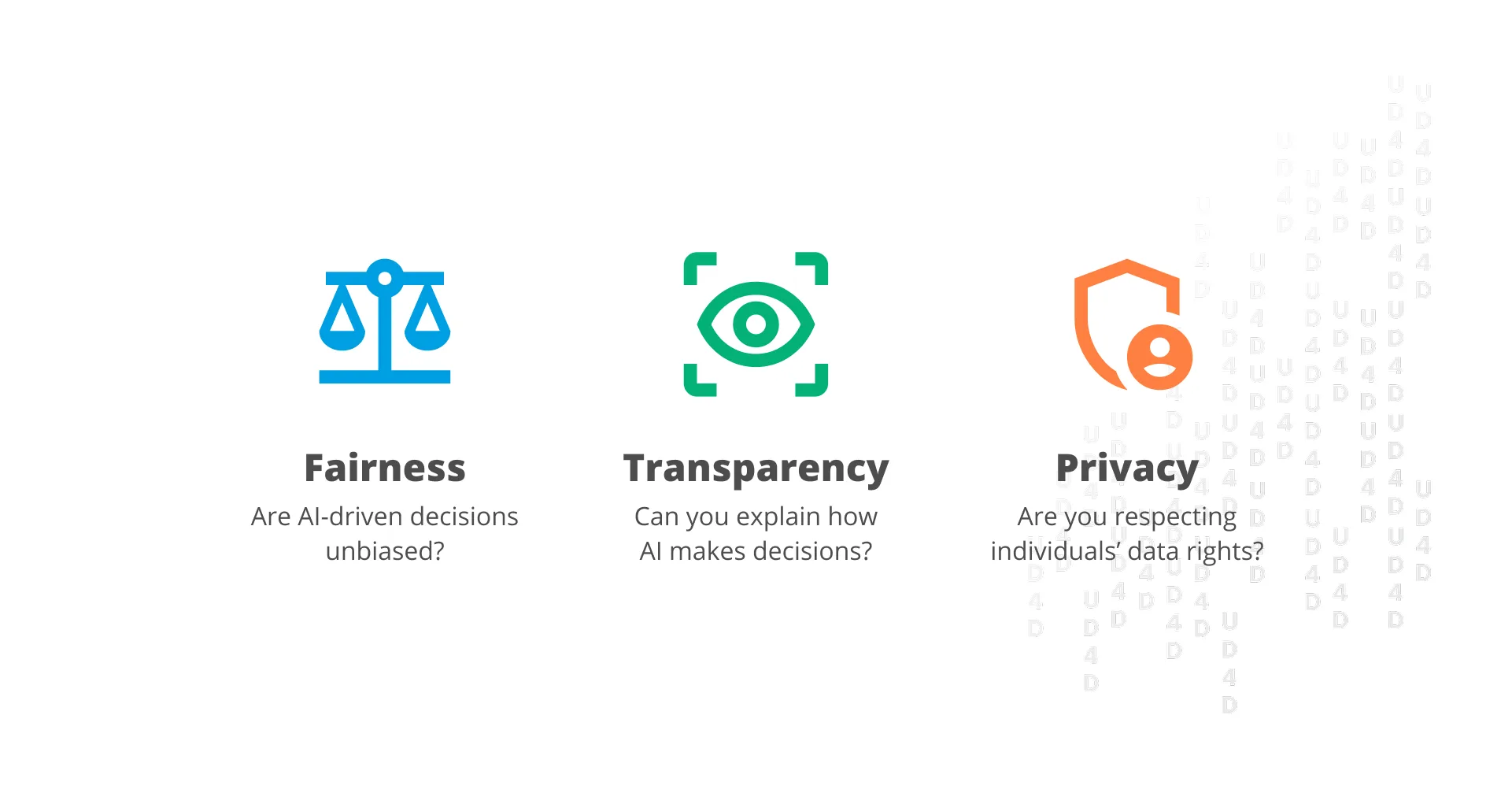 Key ethical challenges in AI in data management